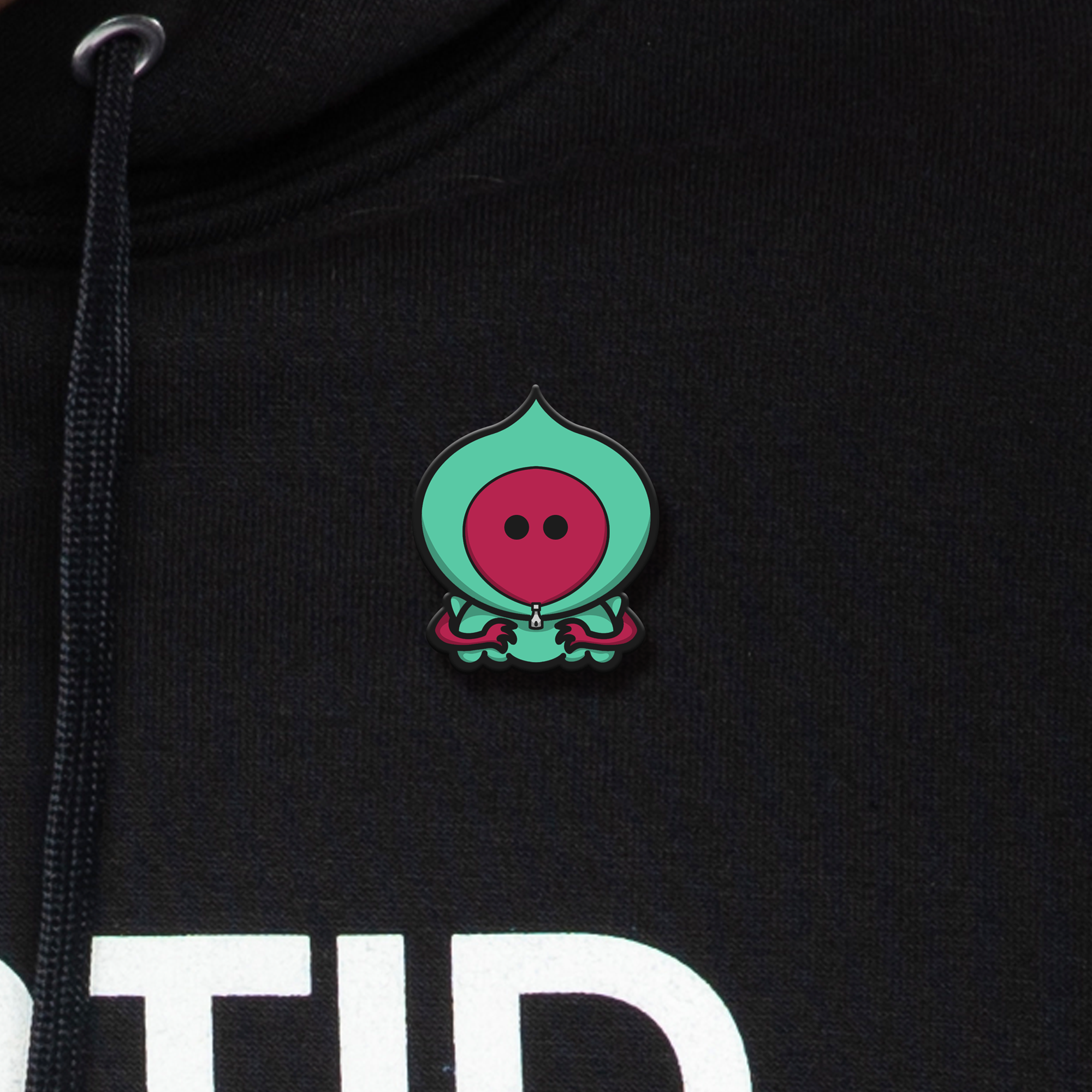 Flatwoods Monster Enamel Pin