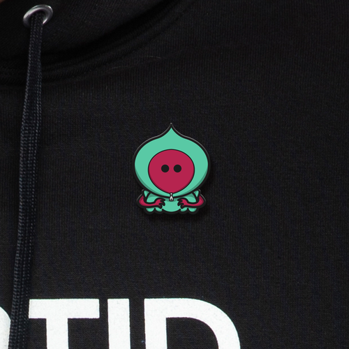 Flatwoods Monster Enamel Pin