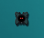 Mothman Enamel Pin