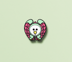 The Snallygaster Enamel Pin