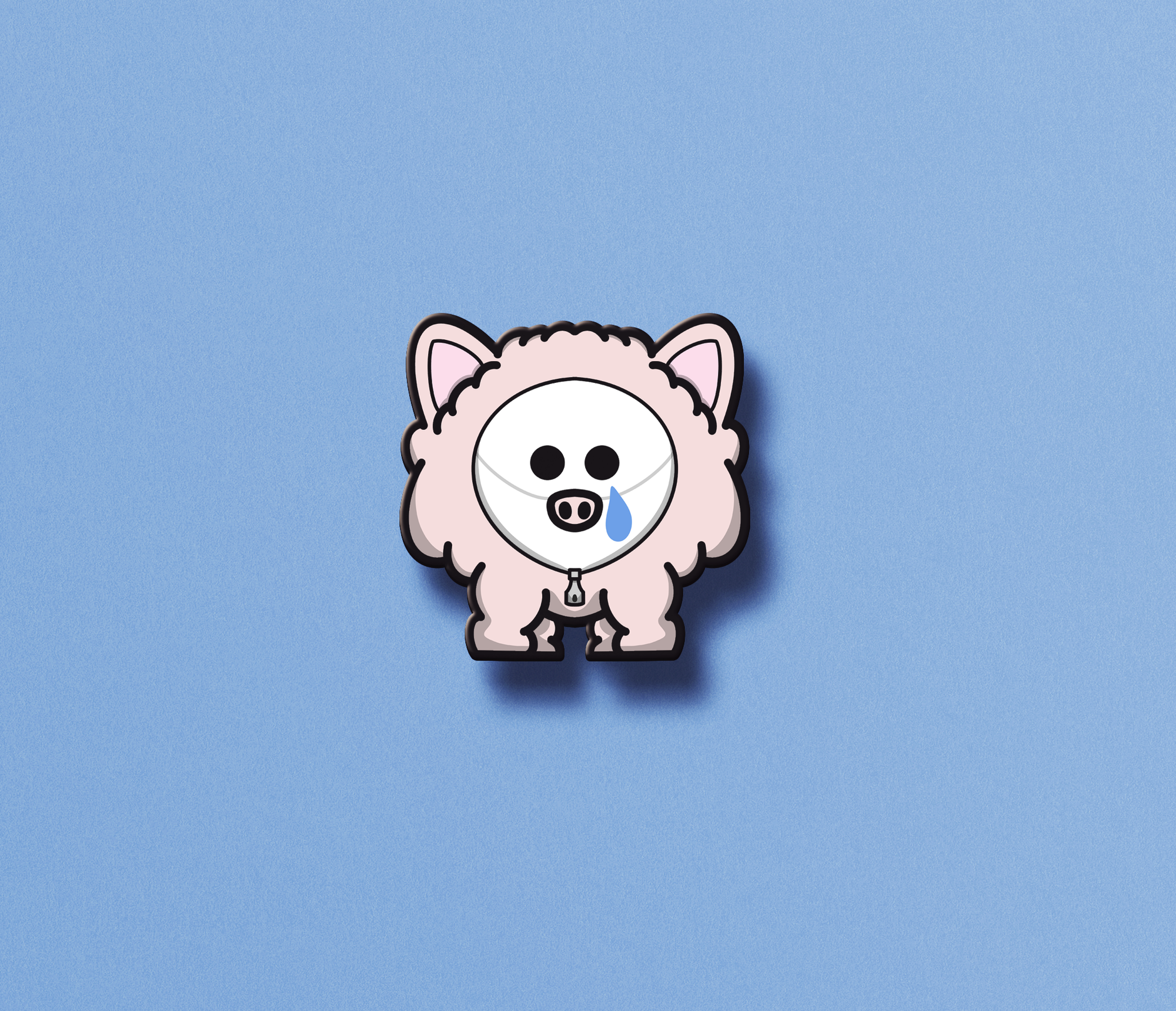 The Squonk Enamel Pin